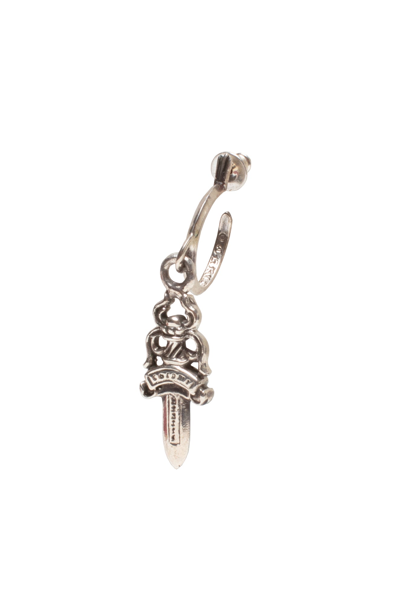 Chrome Hearts Dagger Hoop Earring - Xia Office