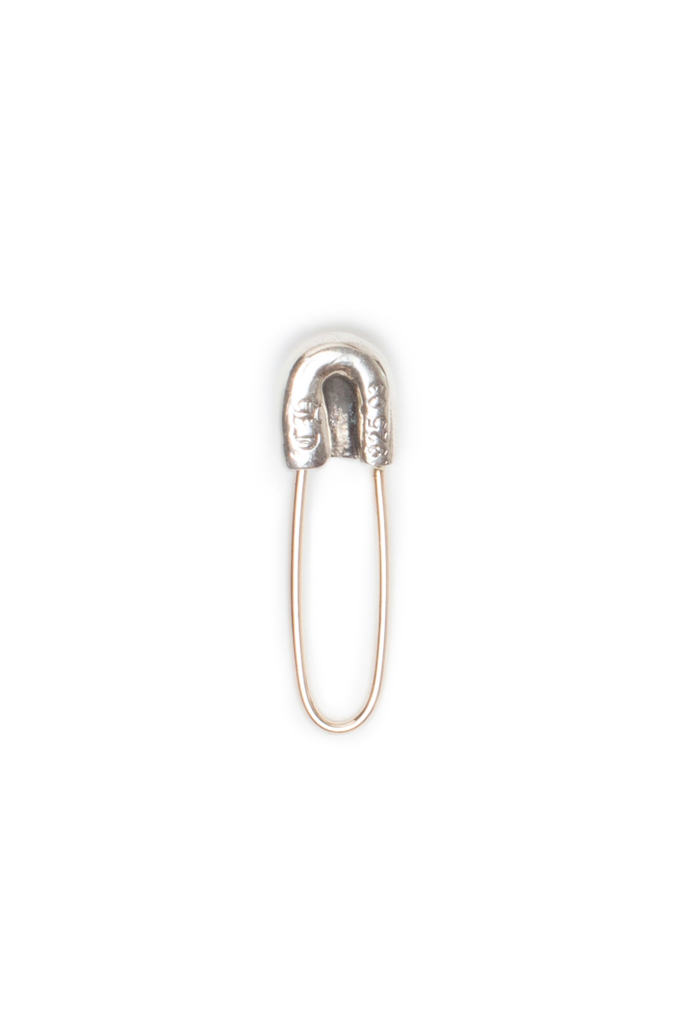 Chrome Hearts Small Safety Pin Earring - Xia Office