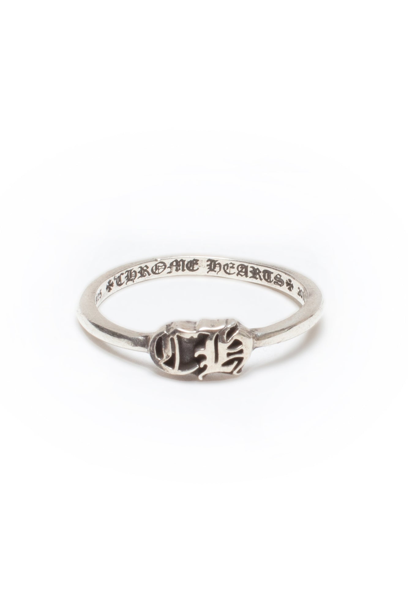 Chrome Hearts Bubble Gum Silver Ring - Xia Office