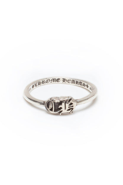 Chrome Hearts Bubble Gum Silver Ring - Xia Office