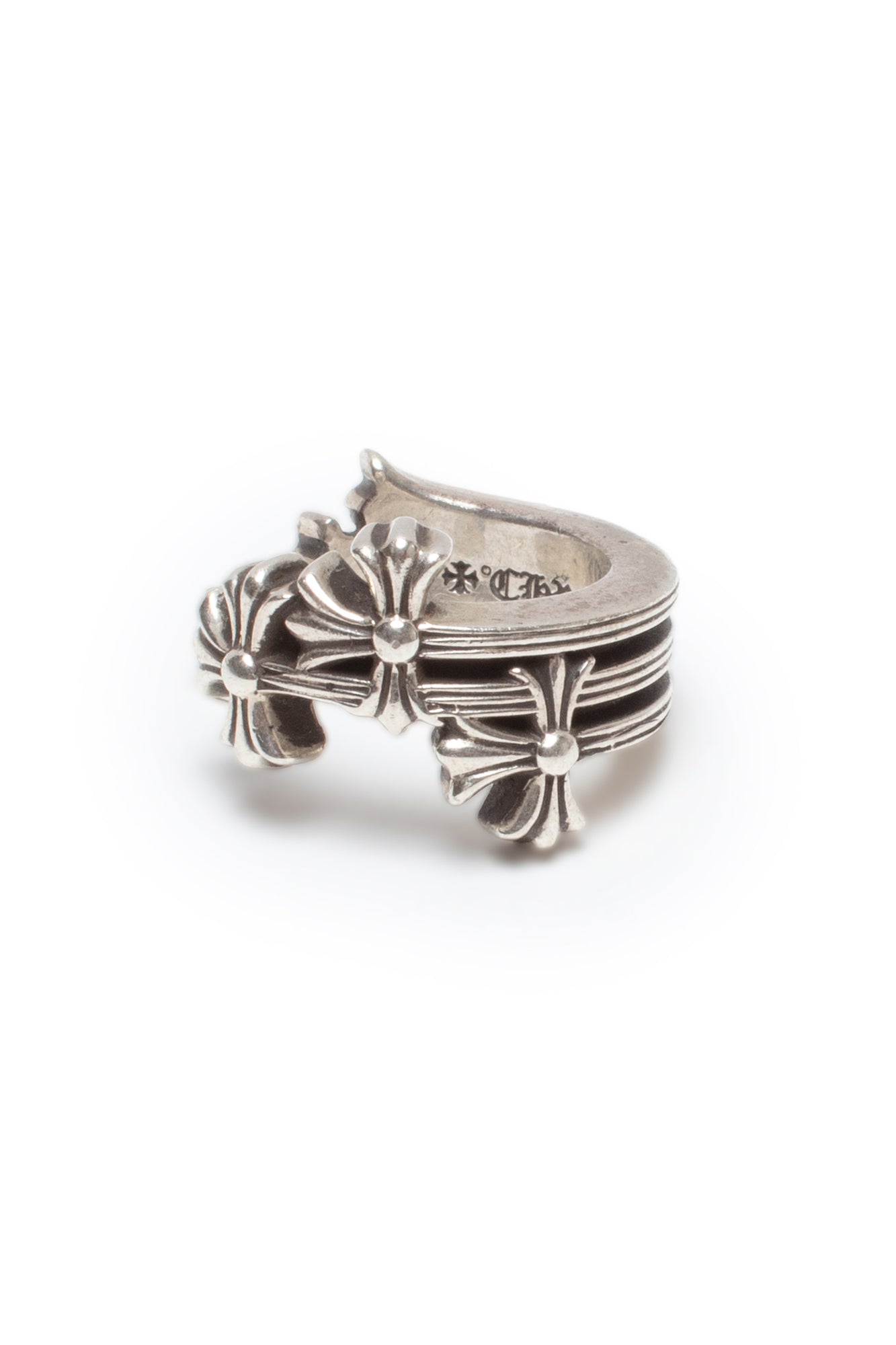 Chrome Hearts Cemetery Hoop Ring - Xia Office