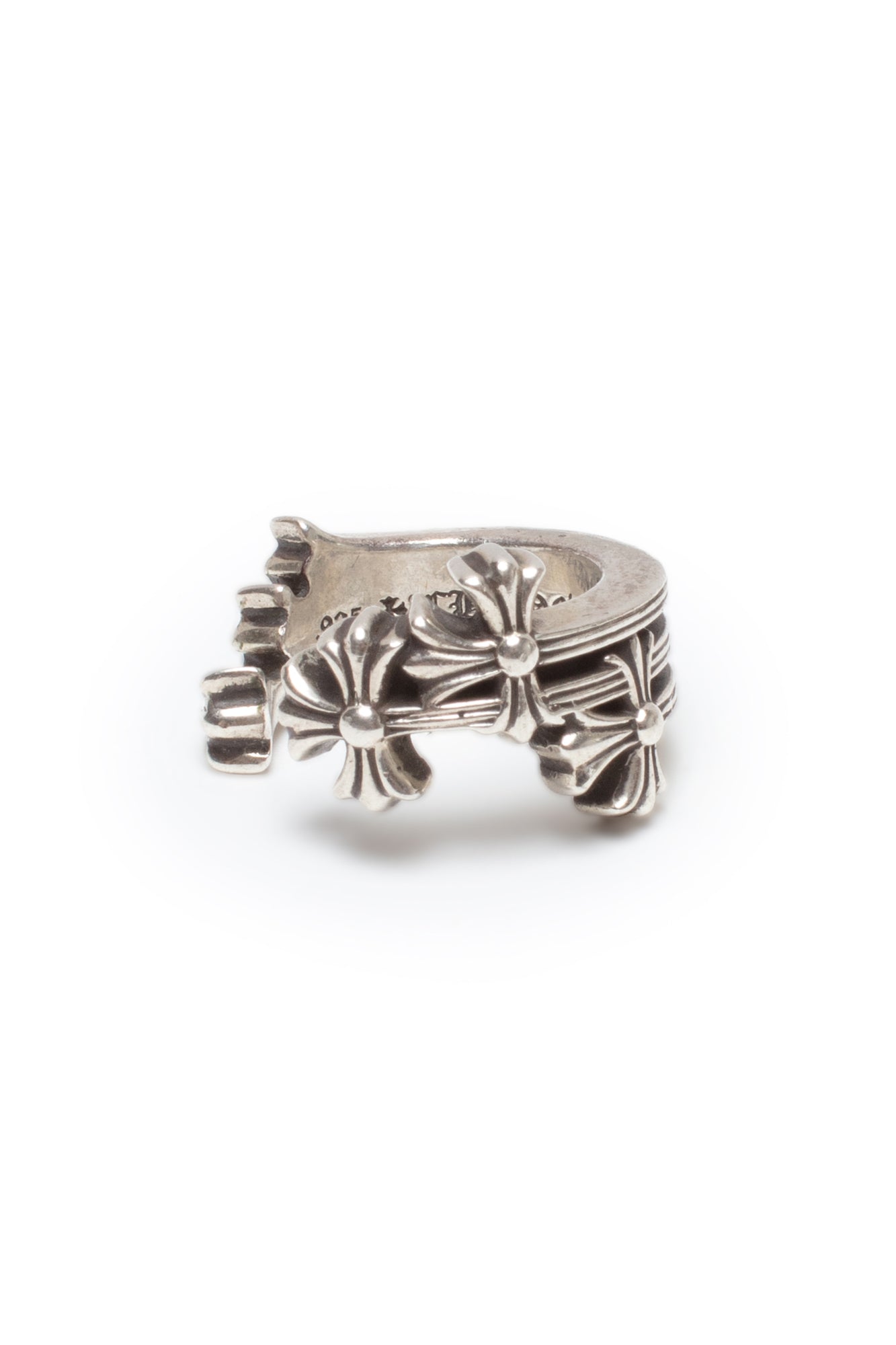 Chrome Hearts Cemetery Hoop Ring - Xia Office