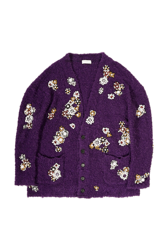 Faith Connexion Oversized Runway Crystal Embellished Cardigan - Xia Office