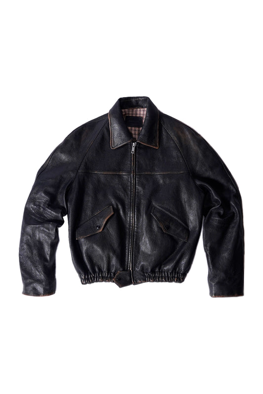 Prada Nappa Leather Jacket - Xia Office