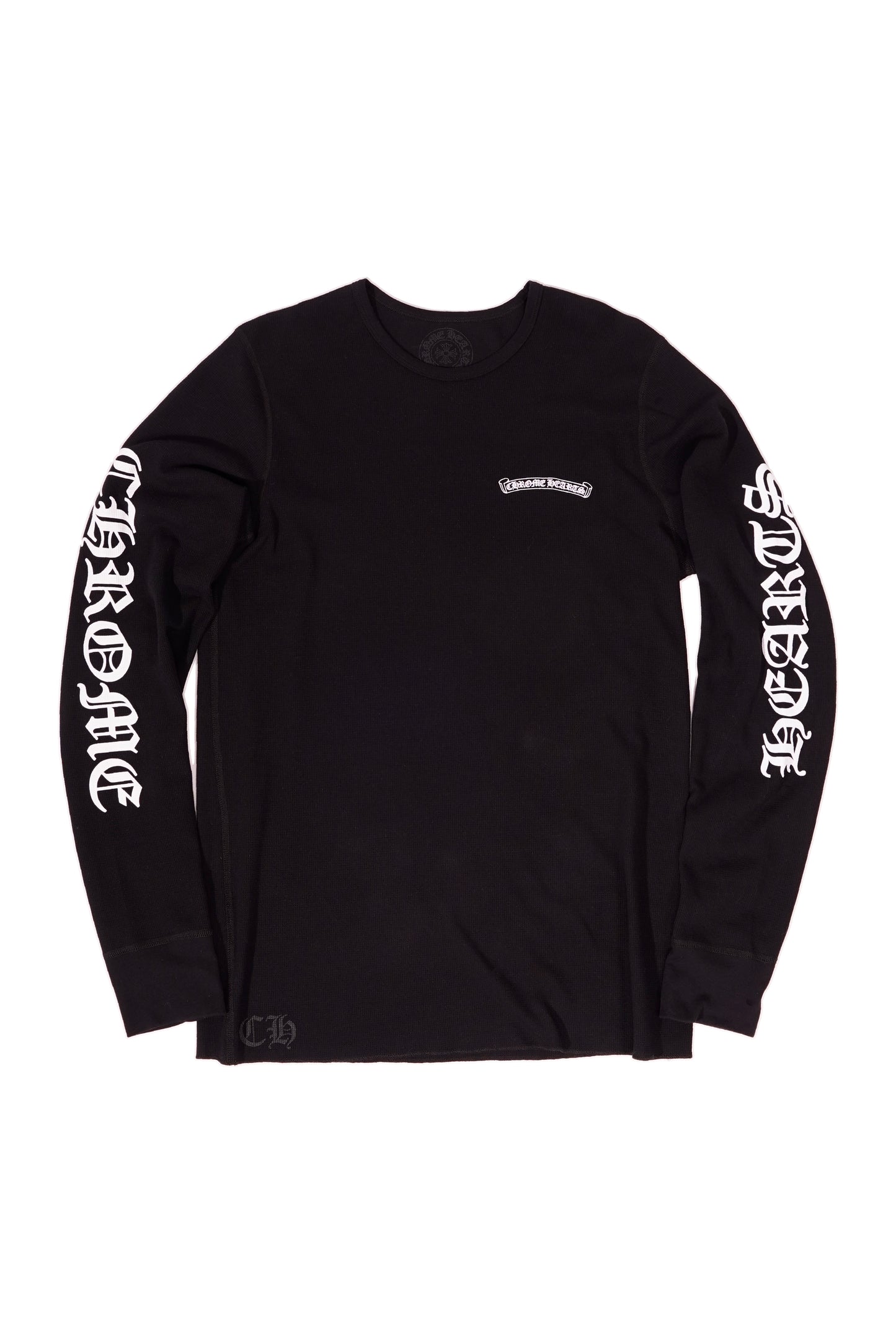 Chrome Hearts Scroll Thermal Long Sleeve T-Shirt - Xia Office