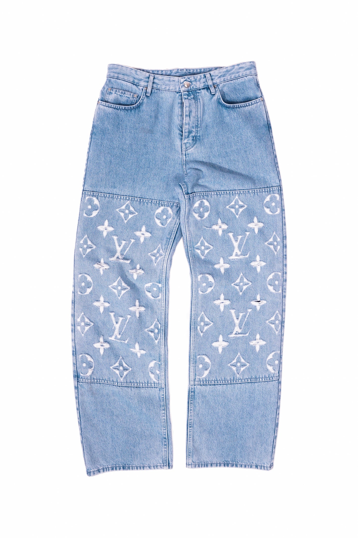 Louis Vuitton SS25 Denim Skate Jeans - Xia Office