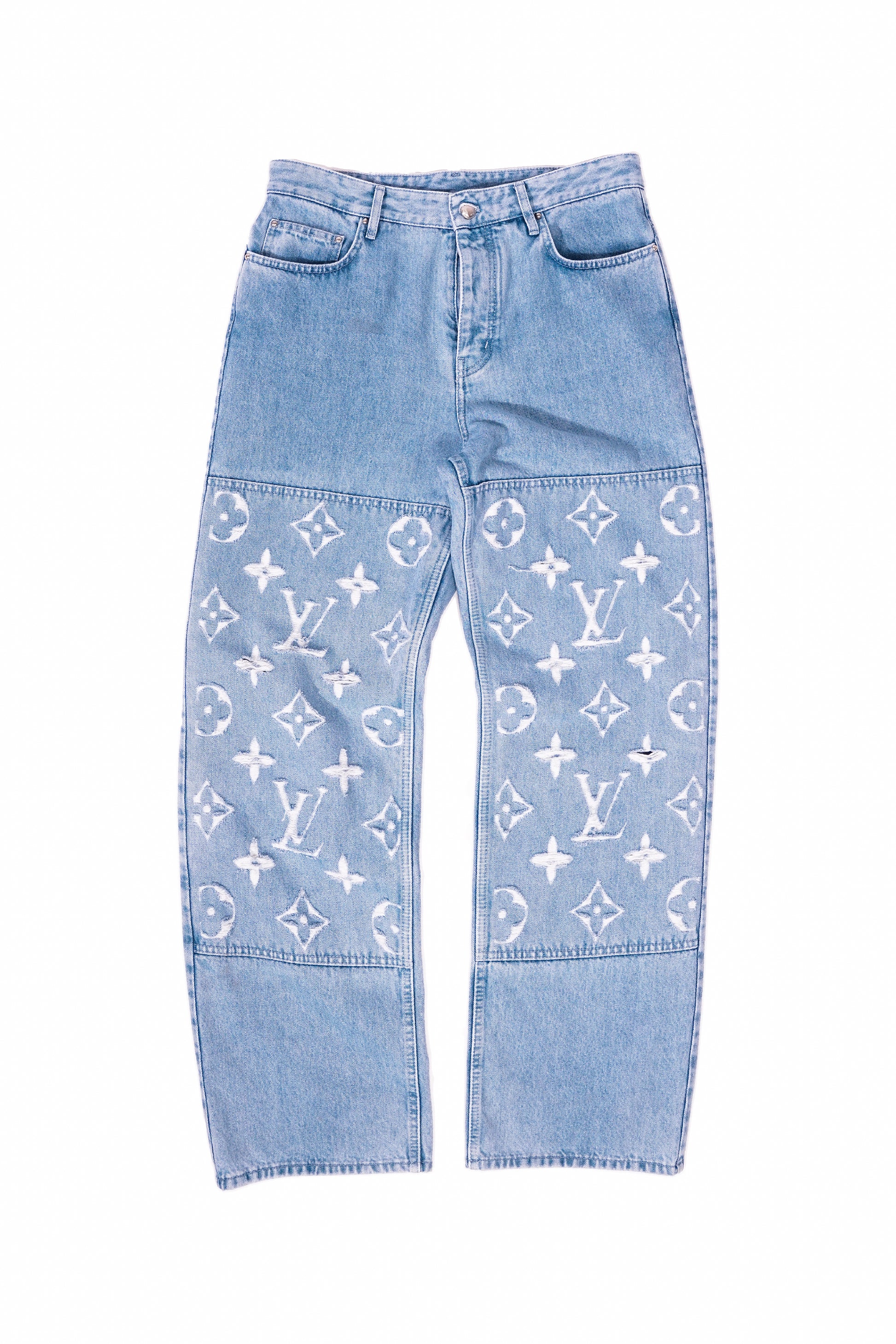 Louis Vuitton SS25 Denim Skate Jeans - Xia Office