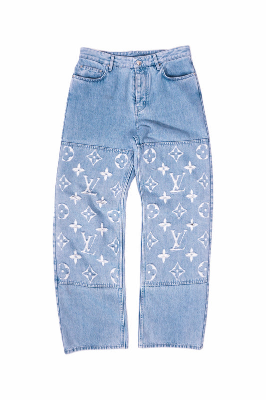 Louis Vuitton SS25 Denim Skate Jeans - Xia Office