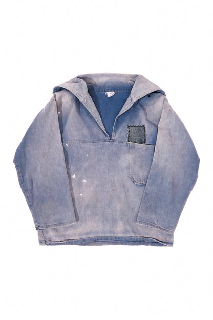 Vintage 60s Cotton Faded Smoke Sailor T-shirt - Xia Office