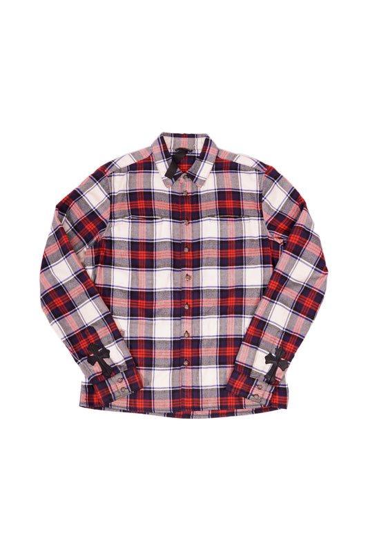 Chrome Hearts Flannel Plaid Shirt - Xia Office