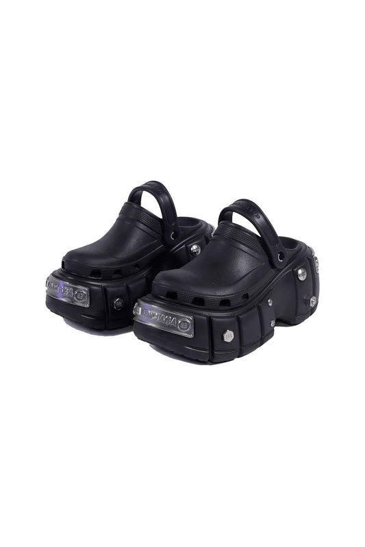 Balenciaga x Crocs HardCrocs Rubber Sandals - Xia Office