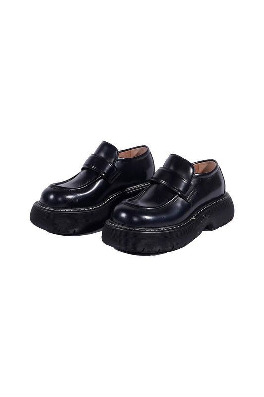 Bottega Veneta Bounce Leather Loafer - Xia Office