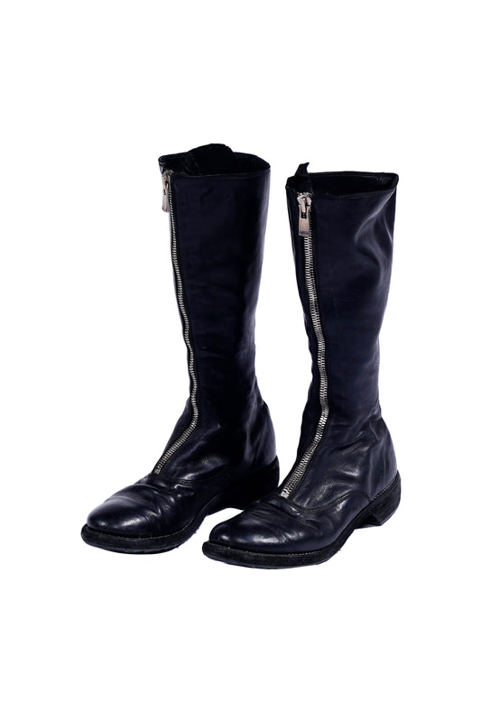 Guidi Zipped Knee-length 25mm Boots - Xia Office
