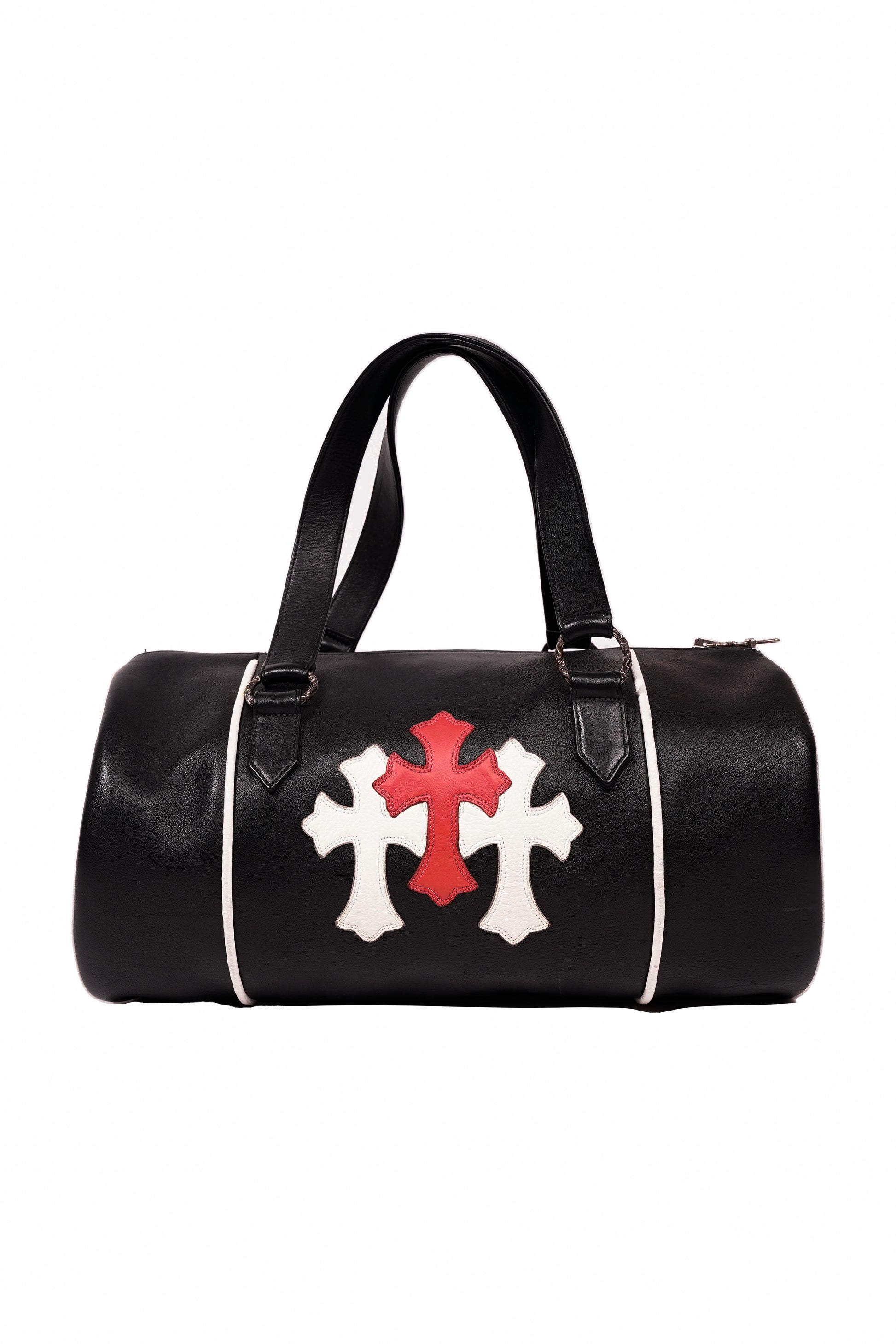 Chrome Hearts Red Cross Patch Duffle Bag - Xia Office