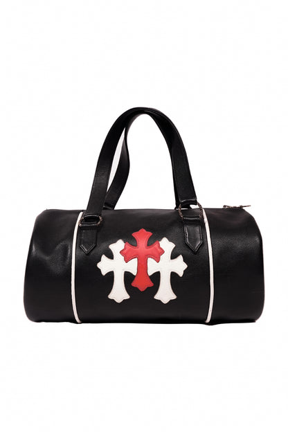 Chrome Hearts Red Cross Patch Duffle Bag - Xia Office