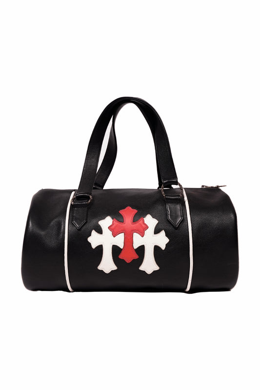 Chrome Hearts Red Cross Patch Duffle Bag - Xia Office