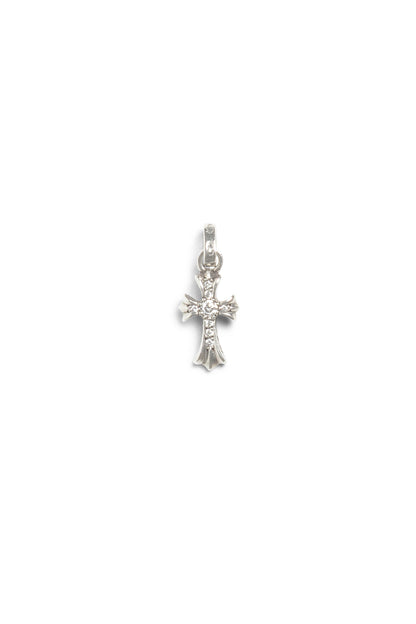 Chrome Hearts Silver with Diamond Baby Fat Pendant - Xia Office