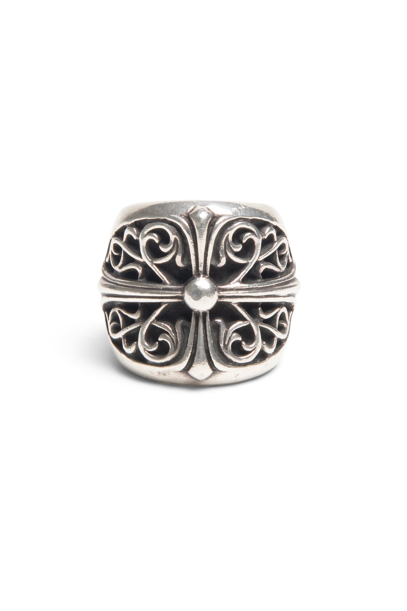Chrome Hearts Oval Cross Ring - Xia Office