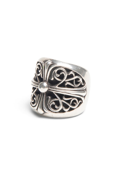Chrome Hearts Oval Cross Ring - Xia Office