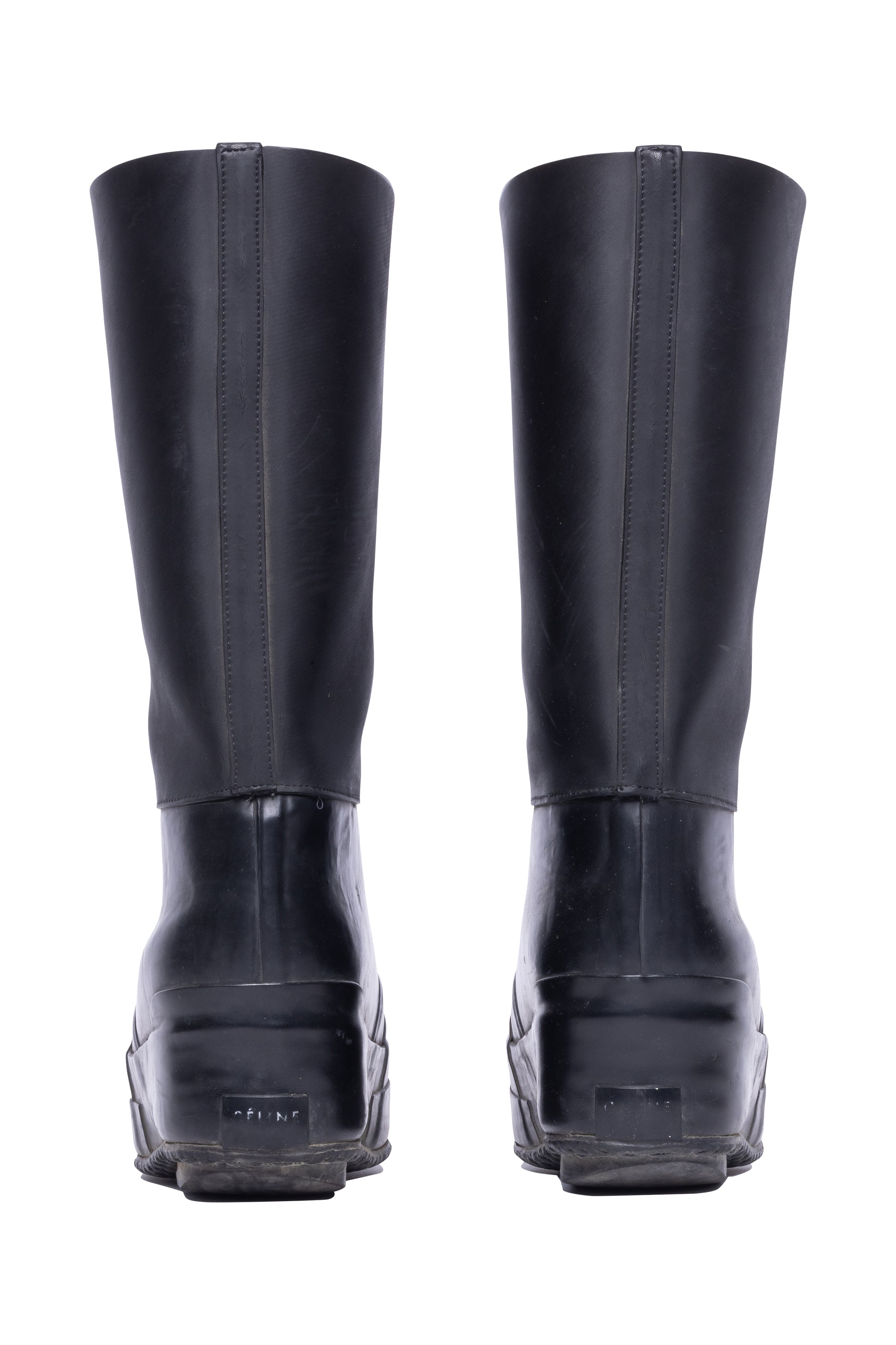 Celine Phoebe Philo Fall 2018 Planet Wellington Boots - Xia Office