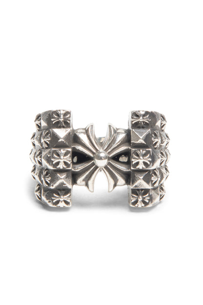 Chrome Hearts Deco Plus Ring - Xia Office