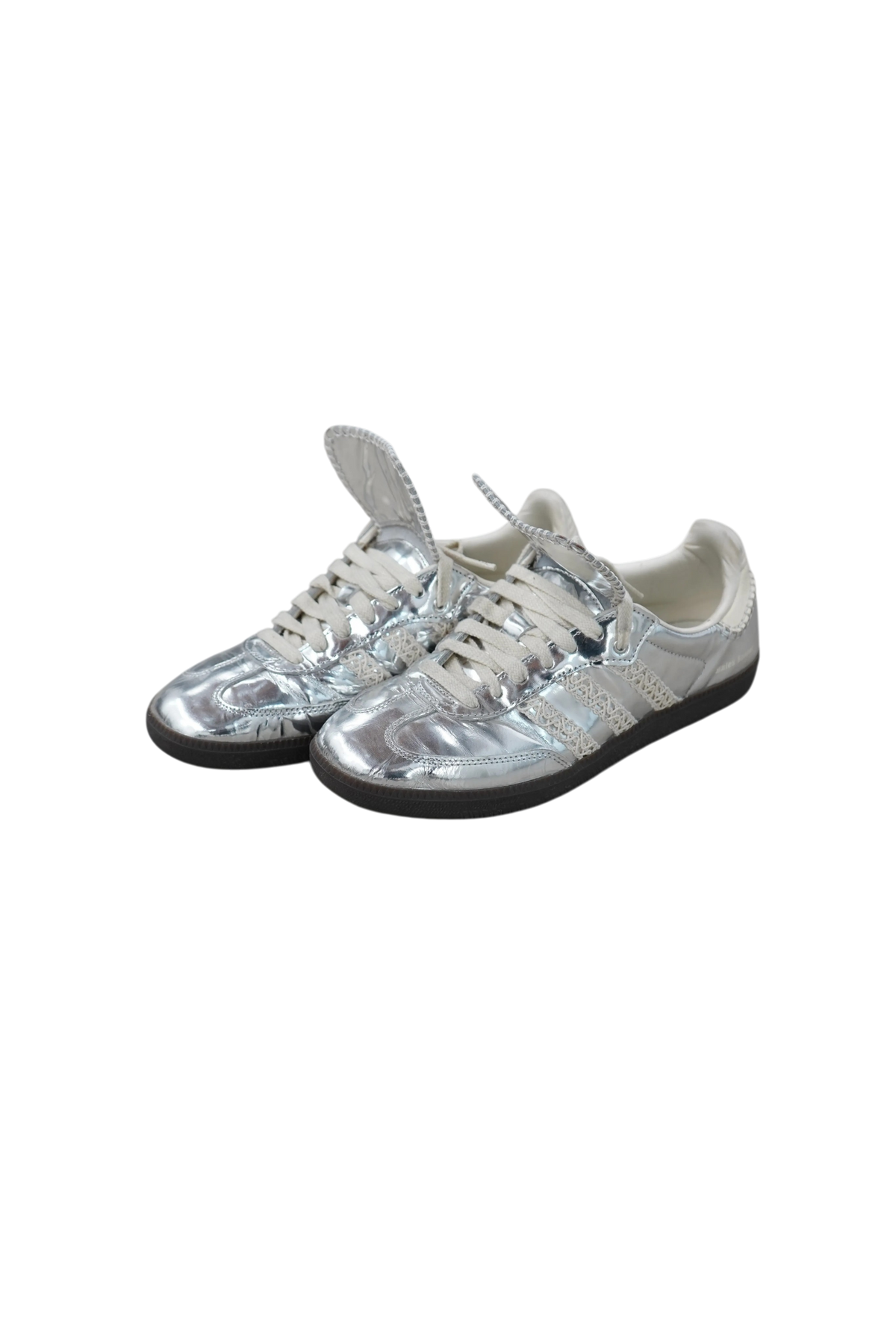 Wales Bonner x Adidas Sambas Silver Metallic